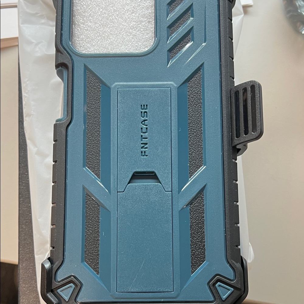 Blue and Black FNTECASE Phone Case